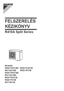 RXS-F_RXS-F8_RX-GV_RX-GVB_RKS-F_3PHU188780-2R_Installation manuals_Hungarian download